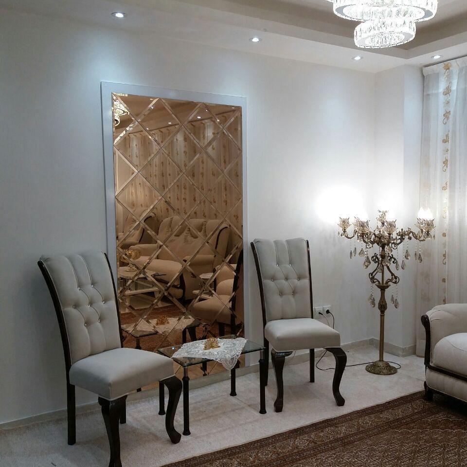 Gold Diamond Mirror Panel