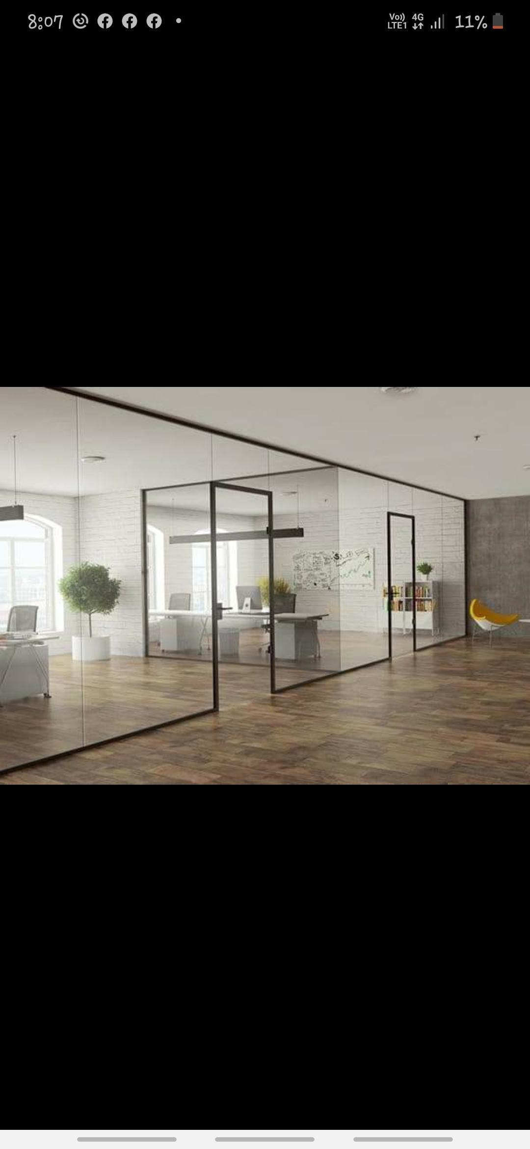 Toughened Glass Partition — image 2