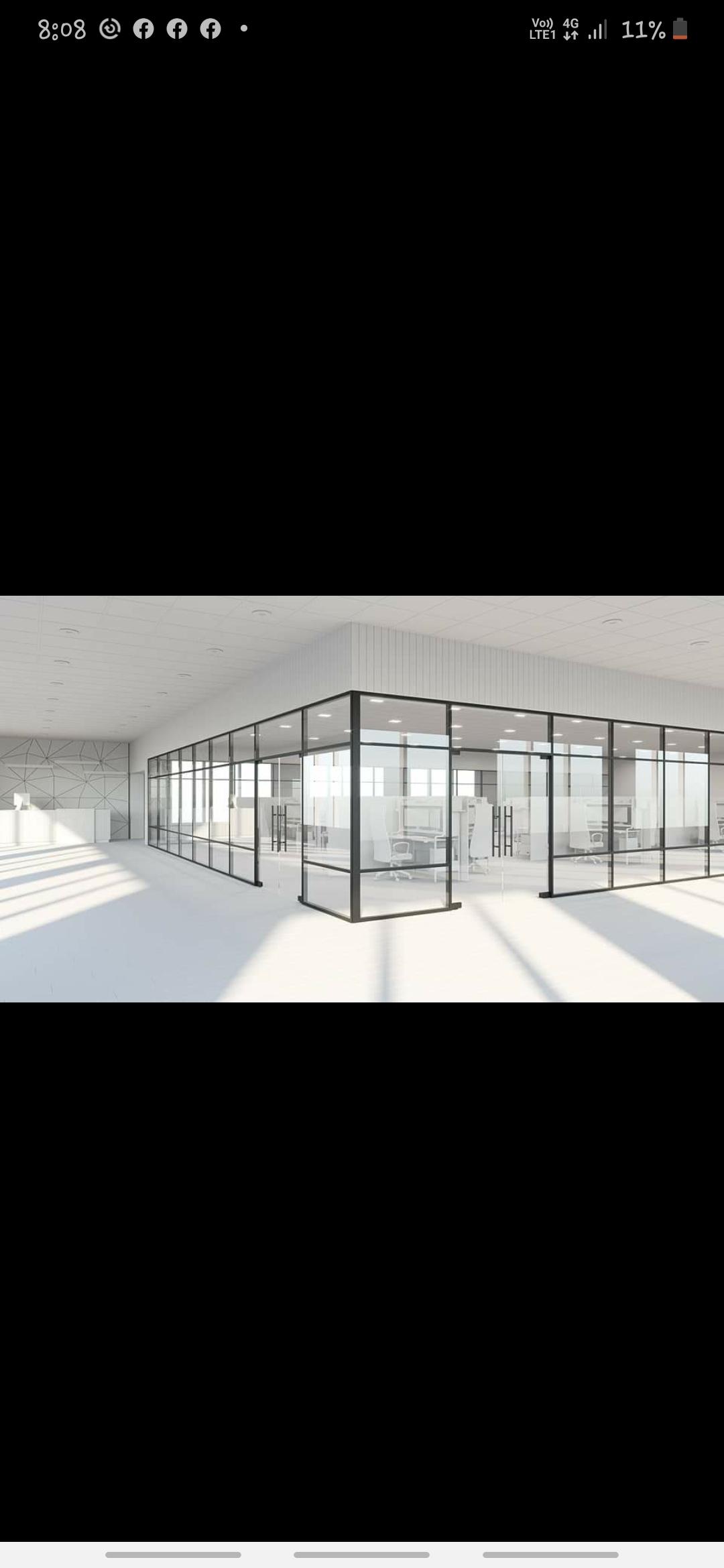 Toughened Glass Partition — image 3