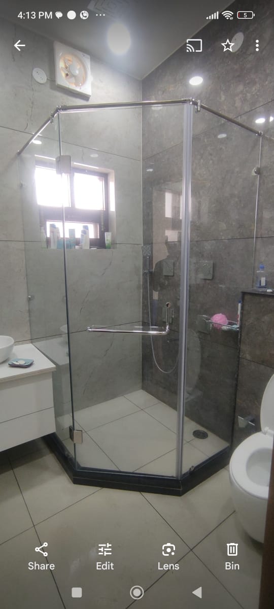 Shower Partition